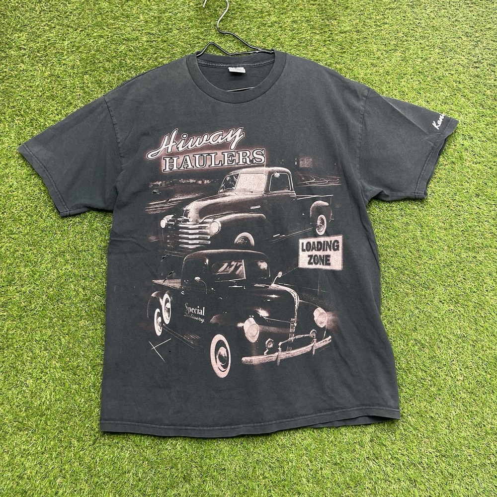 Vintage Chevy Truck Shirt Mens XL Cowboy Country Big Graphic Chevrolet Pickup